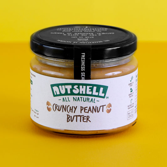 classic crunchy peanut butter (260g)